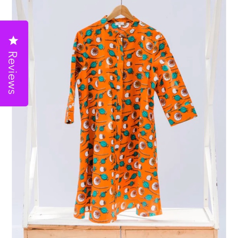 Zuri Kenya Poppy Art. Size L - Free Shipping